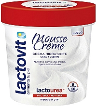 Düfte, Parfümerie und Kosmetik Creme-Mousse für den Körper mit Harnstoff - Lactovit Lactourea Mousse Creme