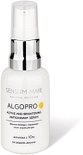 Düfte, Parfümerie und Kosmetik Aufhellendes Antioxidans-Serum mit Vitamin C 10% - Sensum Mare Algopro C Active And Brightening Antioxidant Serum