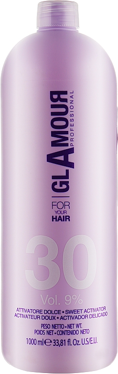 Creme-Aktivator für das Haar 30 VOL-9% - Erreelle Italia Glamour Professional Sweet Activator — Bild N1