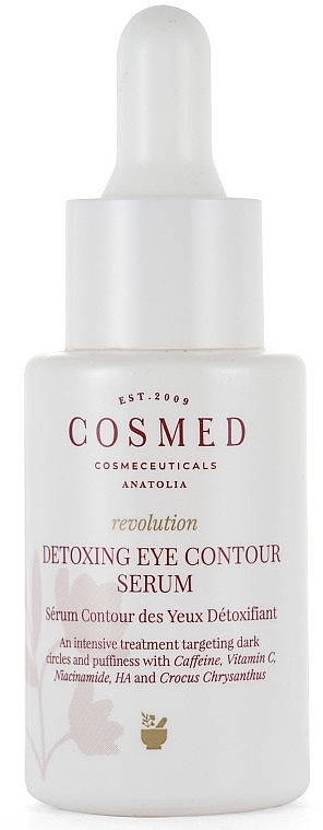 Detox-Serum für die Augenpartie - Cosmed Revolution Detoxing Eye Contour Serum — Bild N1