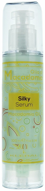 Fluid-Seide und Macadamiaöl - Kleral System Olio Di Macadamia Silky Serum