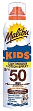 Wasserdichtes Sonnenschutzspray für Kinder SPF 50 - Malibu Sun Kids Continuous Lotion Spray SPF50 — Bild N1