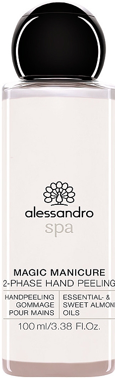 Handpeeling mit süßem Mandelöl - Alessandro International Spa Magic Manicure 2-Phase Hand Peeling — Bild N1