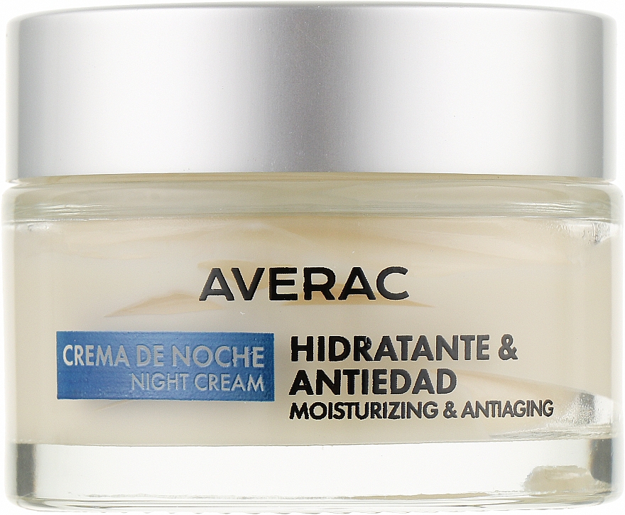 Anti-Falten-Feuchtigkeitscreme für die Nacht - Averac Essential Anti-Rides Hydrating Night Cream — Bild N2