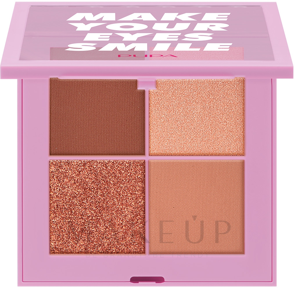 Lidschattenpalette - Pupa Enjoy! Make Your Eyes Smile Palette — Bild 002 - Smile In Rose