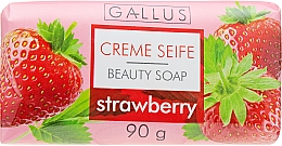 Kosmetische Seife Erdbeere - Gallus Beauty Soap — Bild N1