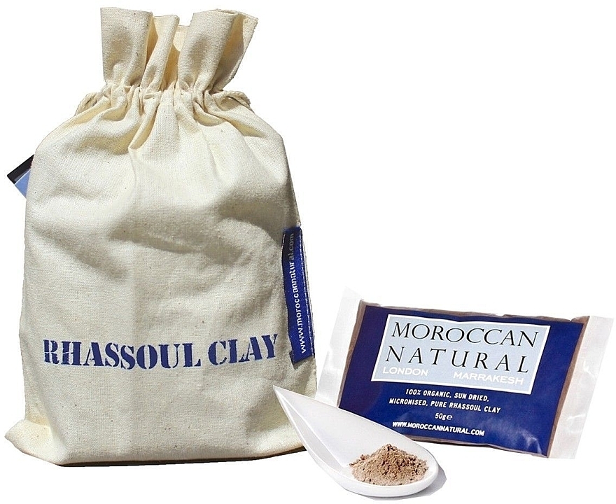 Tonerde für Körper und Haare - Moroccan Natural Rhassoul Clay — Bild N1