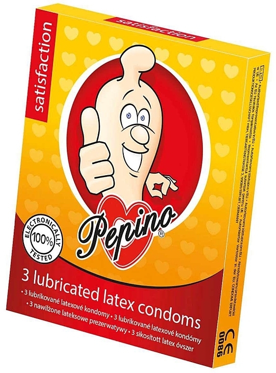 Kondome 3 St. - Pepino Satisfaction  — Bild N1