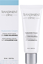 Intensiv feuchtigkeitsspendende Gesichtscreme mit Hyaluronsäure - Transparent Clinic Hyaluronic Cream — Bild N2