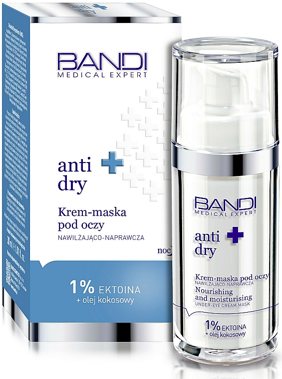 Feuchtigkeitsspendende Crememaske für die Augenpartie - Bandi Medical Expert Anti Dry Eye Cream Mask — Bild N2