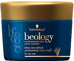 Düfte, Parfümerie und Kosmetik Feuchtigkeitsspendende Haarmaske mit Tiefsee-Extrakt - Schwarzkopf Beology Deep Sea Extract Moisturizing Hydra-Mask