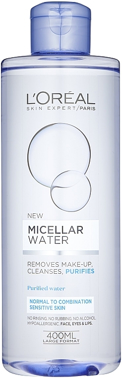Hypoallergenes Mizellenwasser für normale und Mischhaut - L'Oreal Paris Ideal Fresh Micellar Water — Bild N3