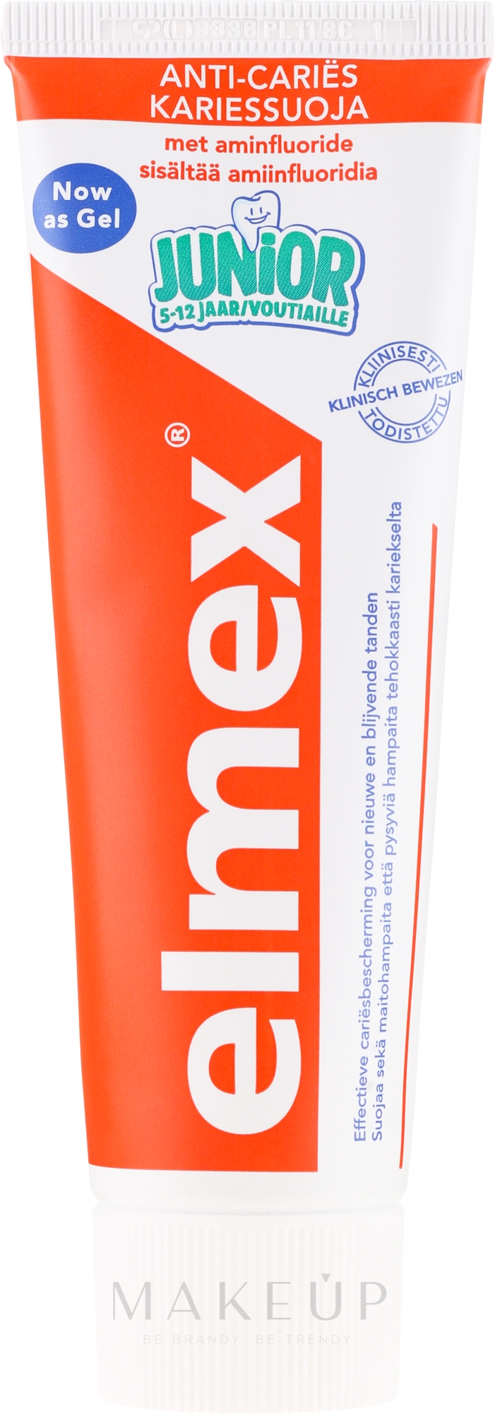 Kinderzahnpasta 5-12 Jahre - Elmex Junior Toothpaste — Bild 75 ml