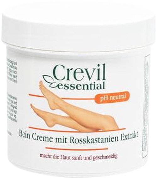 Pflegecreme für schwere und müde Beine mit Rosskastanienextrakt - Crevil Essential — Bild N1