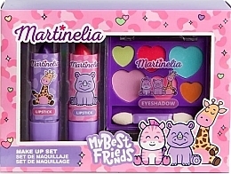 Make-up Set - Martinelia My Best Friend Makeup Set (Lippenstift 2 St. + Lidschatten 1 St.) — Bild N2