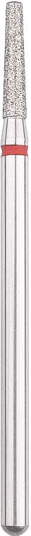 Diamant-Nagelfräser Kegelstumpf L-10 mm 2,1 mm rot - Head The Beauty Tools — Bild N1