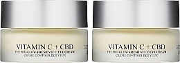Düfte, Parfümerie und Kosmetik Set - London Botanical Laboratories Vitamin C + CBD Eye Cream (eye/cr/2x20ml)