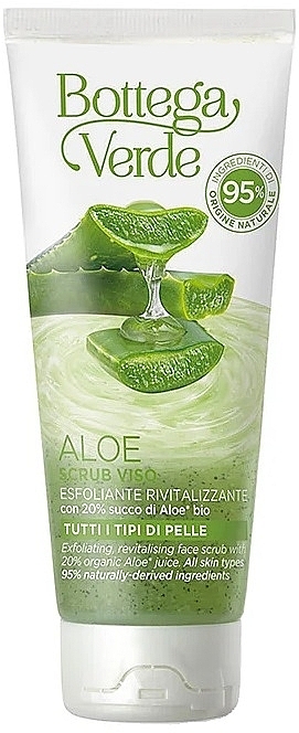 Gesichtsscrub - Bottega Verde Aloe Exfoliating And Revitalizing Face Scrub — Bild N1