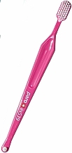 Düfte, Parfümerie und Kosmetik Zahnbürste mittel M39 rosa - Paro Swiss Toothbrush (mit Plastikhülle)