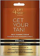 Düfte, Parfümerie und Kosmetik Selbstbräunungstuch für Körper und Gesicht - Lift4Skin Get Your Tan! Self Tanning Bronze Tissue