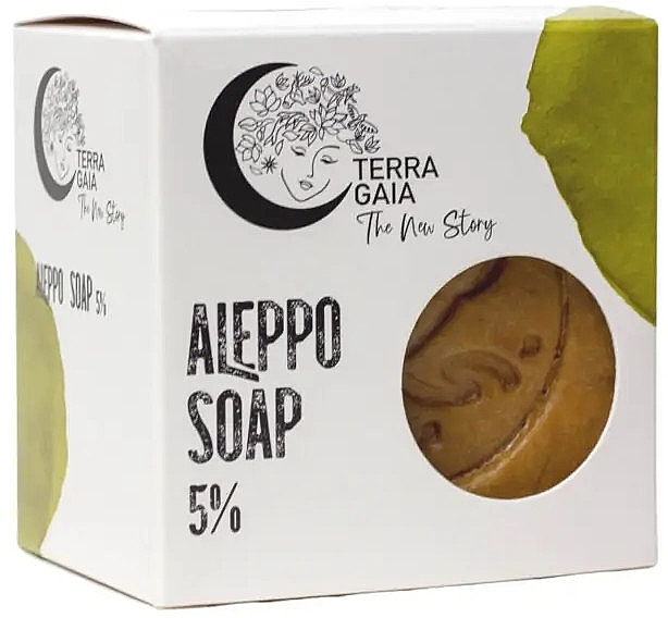 Aleppo-Seife 5% - Terra Gaia Aleppo Soap — Bild N2