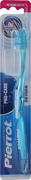 Zahnpflegeset mittel blau - Pierrot Oxygen Medium Toothbrush — Bild N1