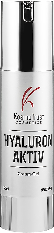 Gesichtscreme mit Hyaluronsäure - KosmoTrust Cosmetics Hyaluron Aktiv Cream-Gel — Bild N1