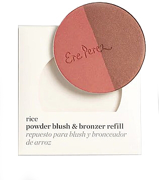 Rouge-Bronzer für das Gesicht - Ere Perez Rice Powder Blush & Bronzer Refill — Bild N2