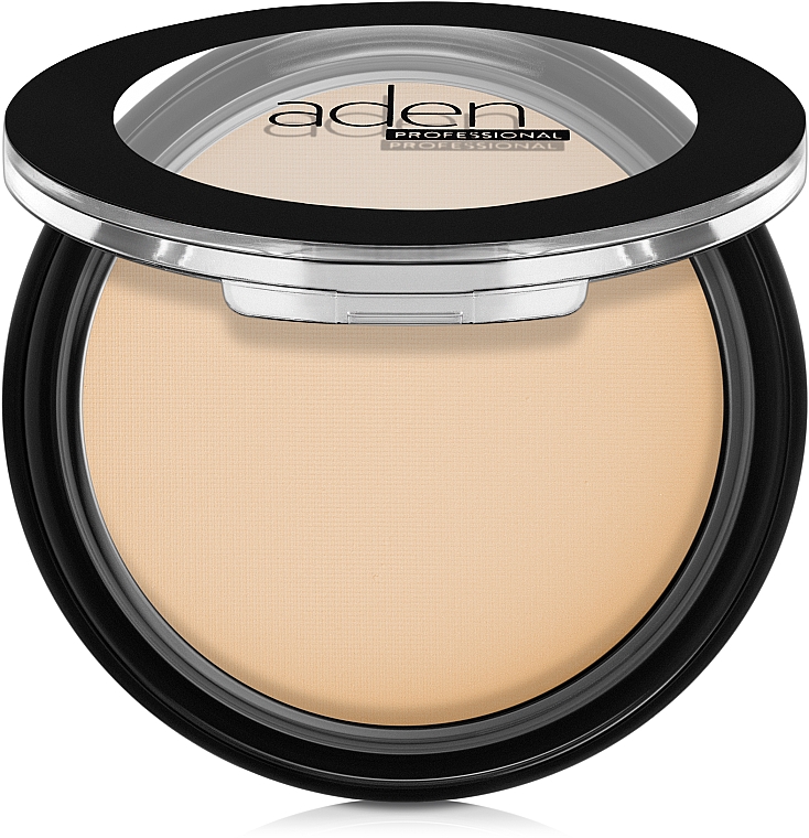 Mattierender Kompaktpuder - Aden Cosmetics Silky Matt Compact Powder — Bild N1