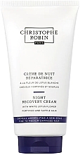 Revitalisierende Nacht-Haarcreme mit weißer Lotusblüte - Christophe Robin Night Recovery Cream With White Lotus Flower — Bild N1