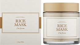 Reinigende Peelingmaske mit Reisextrakt - I'm From Rice Mask — Bild N2