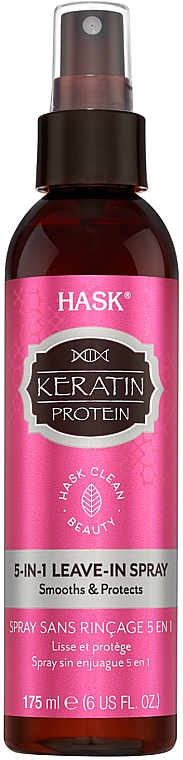 5in1 Leave-in Spray mit Keratin - Hask Keratin Protein 5-in-1 Leave In Spray — Bild N1