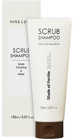 Shampoo-Peeling - Nine Less Magic Nine Perlite Scalp Scrub Shampoo	 — Bild N1