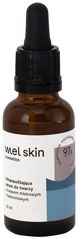Feuchtigkeitsspendendes Gesichtsserum mit Hyaluronsäure - Mel Skin Face Serum — Bild N1