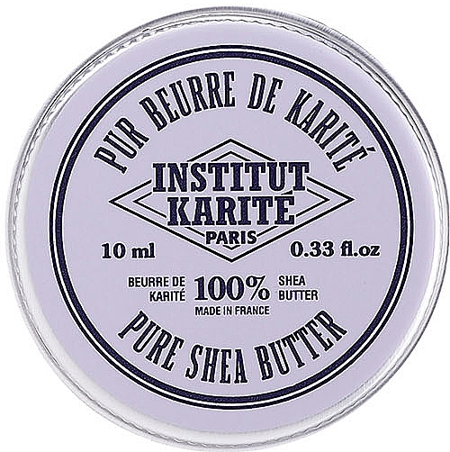 Körperpflegeset - Institut Karite A Day In Paris Tin Box (Handcreme 30ml + Seife 100g + Sheabutter 10ml + After Shave Balsam 30ml + Box) — Bild N9
