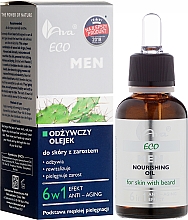 6in1 Anti-Aging Bartöl - Ava Laboratorium Eco Men Oil — Bild N1