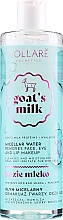 Düfte, Parfümerie und Kosmetik Feuchtigkeitsspendende Mizellen-Reinigungswasser mit Hyaluronsäure und Ziegenmilch - Vollare Goat's Milk Micellar Water Hedra Hyaluron