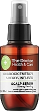 Kopfhautserum - The Doctor Health & Care Burdock Energy 5 Herbs Infused Scalp Serum — Bild N1