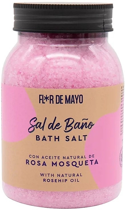 Badesalz Hagebutte - Flor De Mayo Bath Salts Rosa Mosqueta — Bild N1