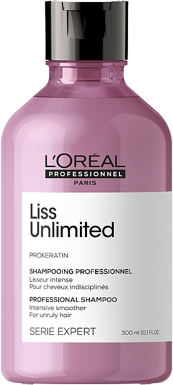 Glättendes Shampoo für widerspenstiges Haar - L'Oreal Professionnel Liss Unlimited Prokeratin Shampoo