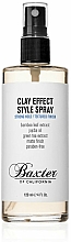 Düfte, Parfümerie und Kosmetik Haarstylingspray für einen matten Look und festen Halt mit Jojobaöl, Grüntee- und Bambusextrakt - Baxter of California Clay Effect Style Spray