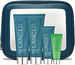 Düfte, Parfümerie und Kosmetik Set 5 St. - Lancer The Method Intro Kit Oily-Congested Skin