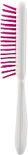 Haarbürste weiß-fuchsia - Janeke Superbrush Small The Original — Bild N2