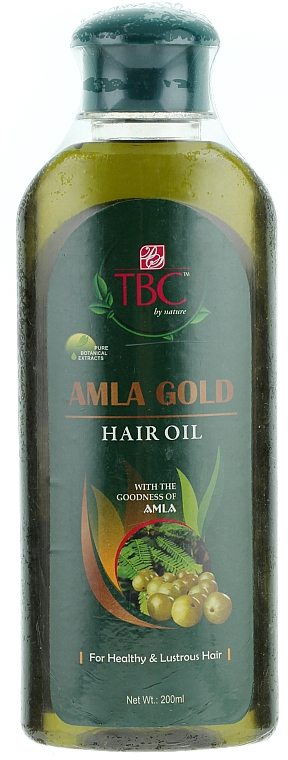 Pflegendes Öl mit Amla - TBC Amla Gold Hair Oil