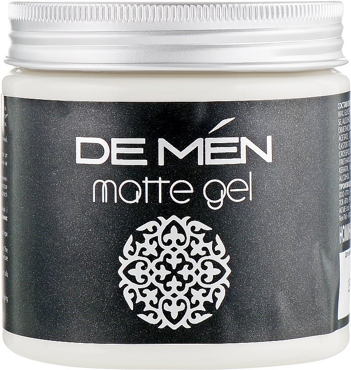 Mattes Styling-Gel - DeMira Professional DeMen Matte Gel — Bild N2