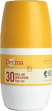 Düfte, Parfümerie und Kosmetik Roll-on Sonnenschutzlotion SPF 30 - Derma Sun Roll-on SPF 30