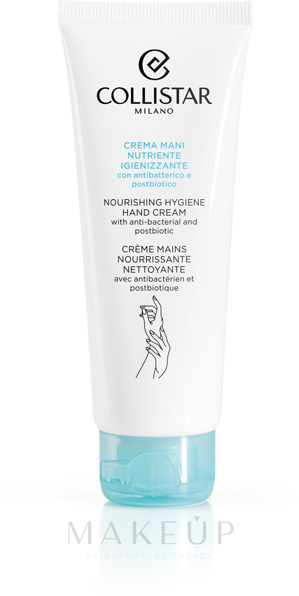 Pflegende Hygiene-Handcreme - Collistar Nourishing Hygiene Hand Cream — Bild 75 ml