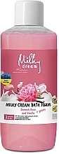 Badeschaum-Creme Damaszener Rose und Vanille - Milky Dream — Bild N1