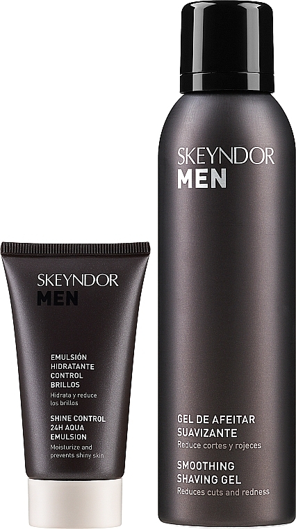 Set - Skeyndor Men Facial Care Kit (shv/gel/150ml + emulsion/50ml) — Bild N3