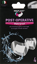 Düfte, Parfümerie und Kosmetik Wasserfeste postoperative Pflaster Post-Operative Waterproof - Milplast